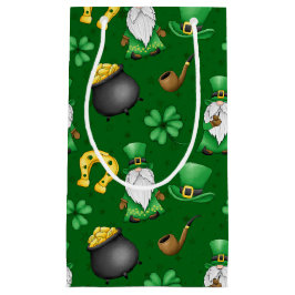 IRISH GNOMES KLEEBLATTS HORSESHOES GOLD POTS KLEINE GESCHENKTÜTE
