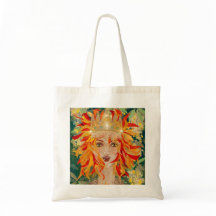 Irish Goddess Eire Fiery Redhead Ginger Fire Queen