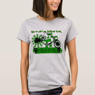 Irish Goes Retro -Go n-er ein Bathar-Leat. -irisch T-Shirt