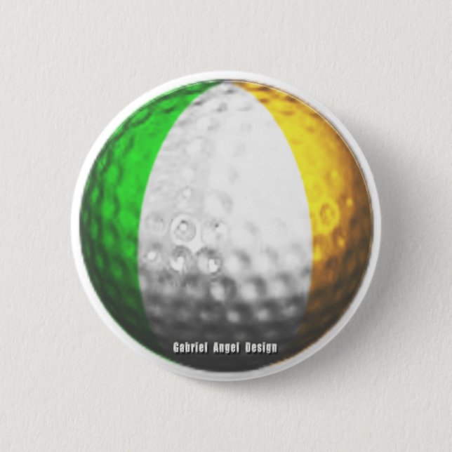 Irish Golf Button (Vorderseite)