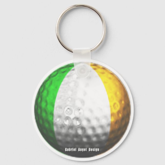 Irish Golf Schlüsselanhänger (Vorderseite)