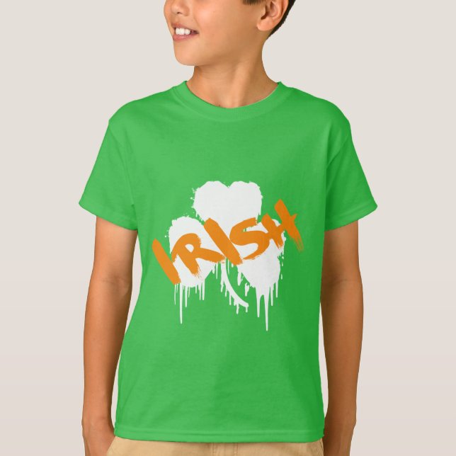 Irish Graffiti T-Shirt (Vorderseite)