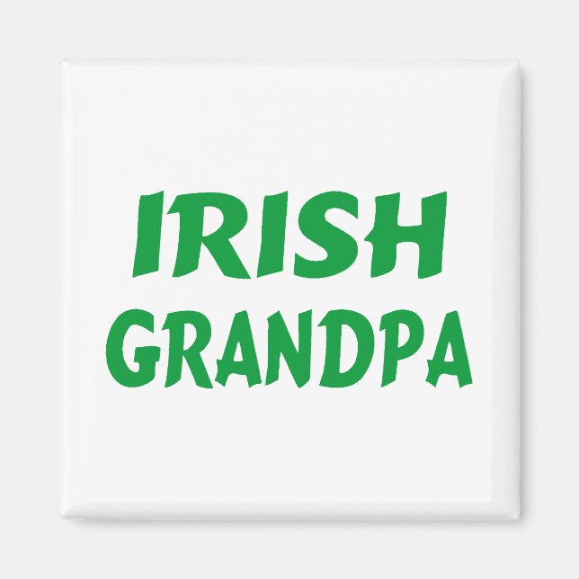 Irish Grandpa Magnet (Vorne)