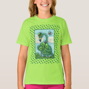 IRISH GREEN FLAMINGO, NIEDLICH GLÜCKLICH ST. PATRI T-Shirt