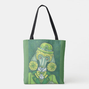 IRISH GREEN FRANZÖSISCHES POODLE, HUND TOTE BAG TASCHE
