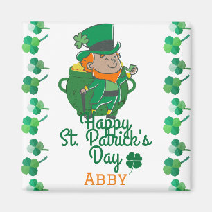 Irish Green Glück Kleeblatt St. Patrick's Day Magnet