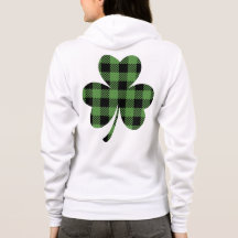 Irish Green Kariert Kleeblatt St Patrick's Day