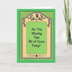 Irish Green Today Karte