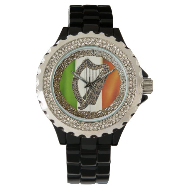 Irish Harp Armbanduhr (Vorderseite)