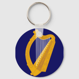Irish Harp Emblem Schlüsselanhänger