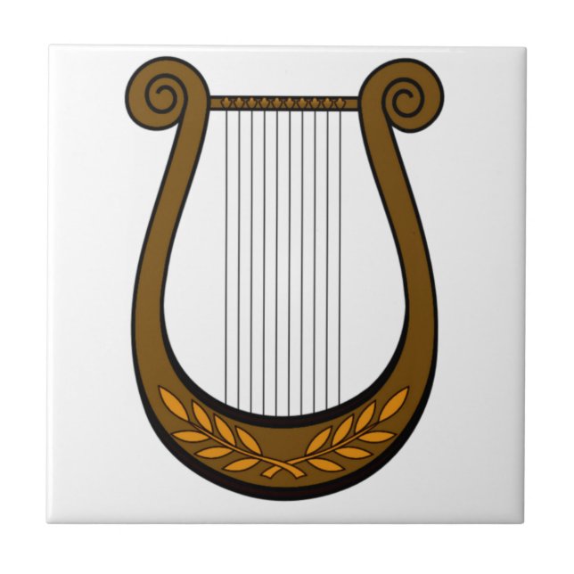 Irish Harp Fliese (Vorderseite)