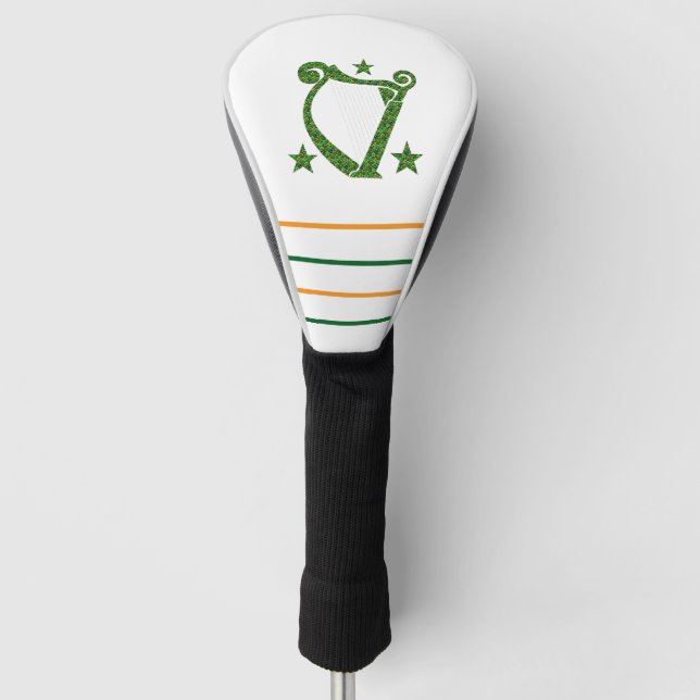 Irish Harp Golf Headcover (Vorderseite)