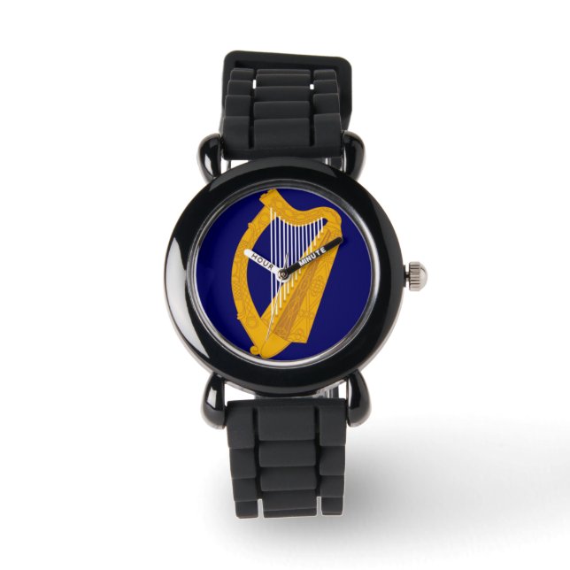Irish Harp, Ireland Souvenier Armbanduhr (Vorderseite)