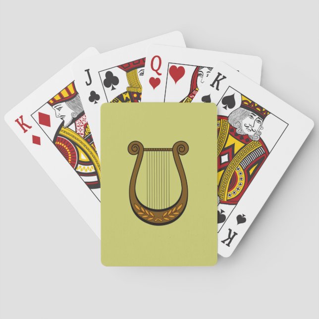 Irish Harp Spielkarten (Rückseite)
