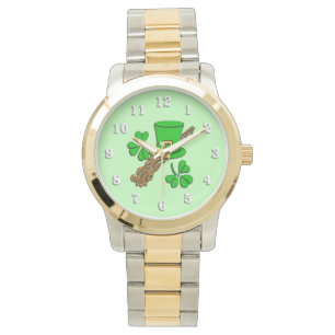 Irish Hat Green Armbanduhr