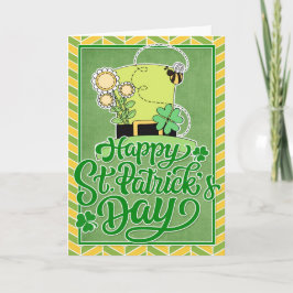Irish Hat - Happy St. Patrick's Day Karte