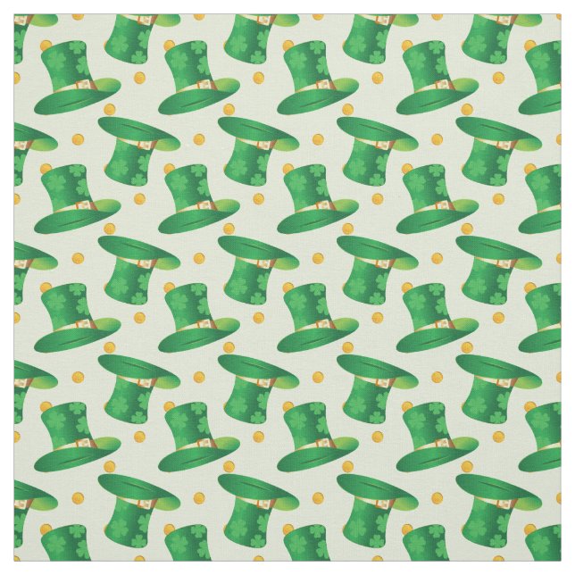 Irish Hat st patricks-Tagesmuster Stoff (Muster)