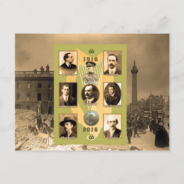 Irish Heroes Image für Postcard Postkarte (Vorderseite)