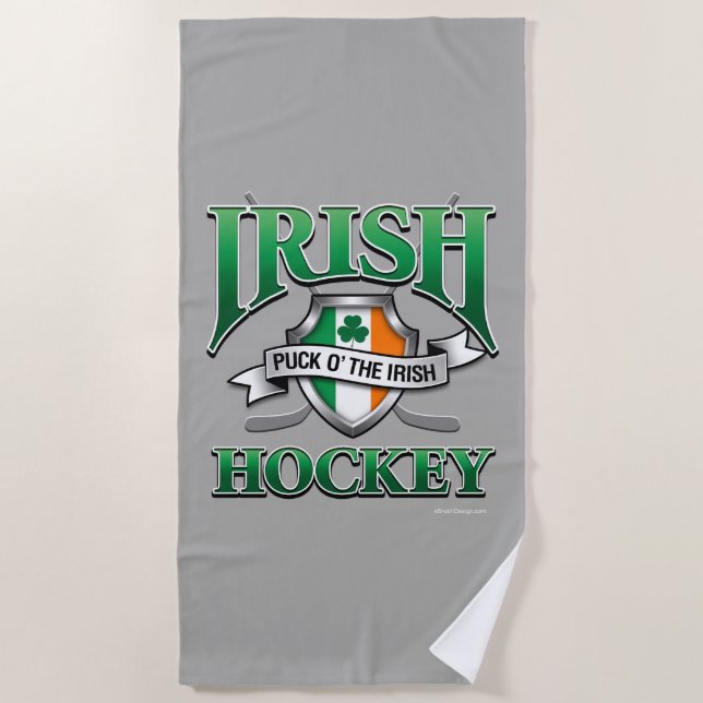 Irish Hockey Strandtuch (Vorderseite)
