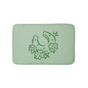 Irish Horseshoe Badematte
