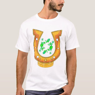 Irish Horseshoe Saint Patricks Day Ireland St Patr T-Shirt