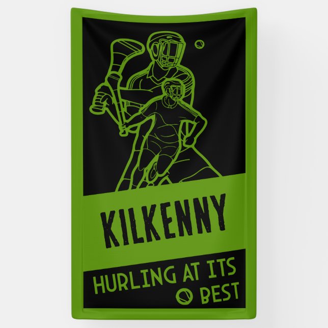 Irish Hurling Sport Banner (Vertikal)