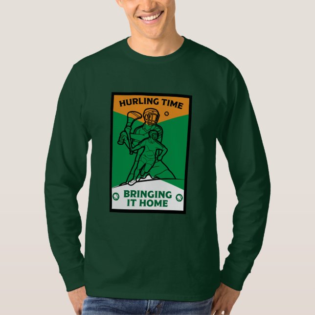 Irish Hurling Sport T-Shirt (Vorderseite)