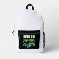 Irish I Gaming St Patricks Day Gamer Geschenk