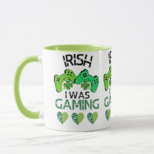 Irish I Was Gaming" St. Patrick's Day Mug