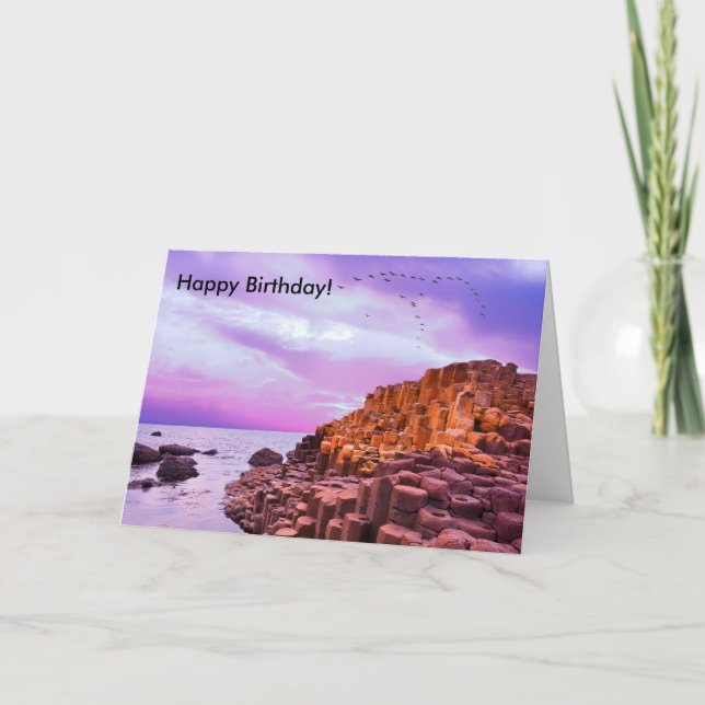 Irish Image for Birthday Grußkarte Karte (Vorderseite)