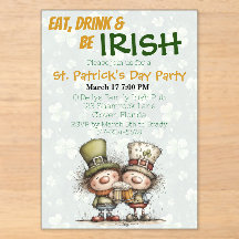 Irish inspirierte St. Patrick’s Day-Party
