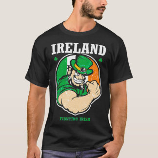 Irish Ireland Fighting Flag St. Patricks Day T-Shirt