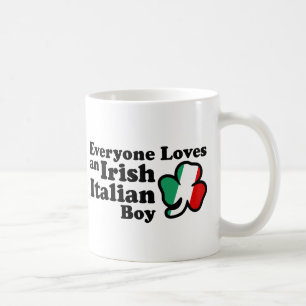 Irish Italian Boy Kaffeetasse