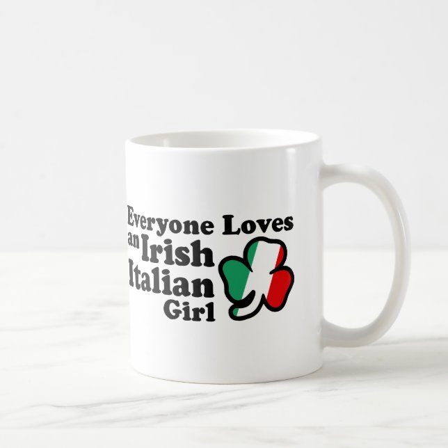 Irish Italian Girl Kaffeetasse (Rechts)