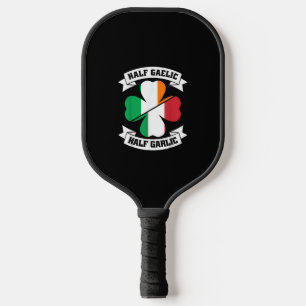 Irish Italian Half Gaelic Half Knolic Saint Patric Pickleball Schläger