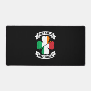 Irish Italian Half Gaelic Half Knolic Saint Patric Schreibtischunterlage