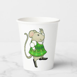 IRISH JIG MAUS Papiertassen Pappbecher