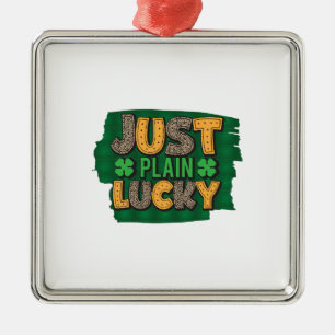 Irish Just Schlicht Lucky Ornament Aus Metall