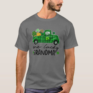 Irish Kariert Truck Kleeblatts St Patrick's Day Lu T-Shirt