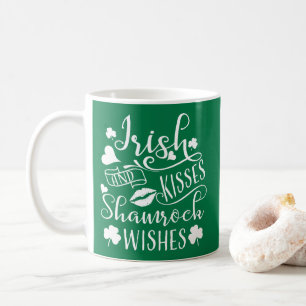 Irish Kisses and Kleeblatt Wish Kaffeetasse