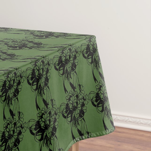 Irish Kleeblatt Bouquet Tablecloth, 52"x70" Tischdecke (Beispiel)