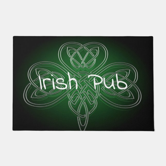 irish_Kleeblatt_by_tylerxy-d3aqb7s Fußmatte (Vorderseite)