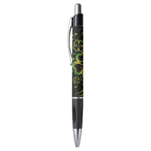 Irish Kleeblatt Four-leaf Lucky Clover Kugelschreiber