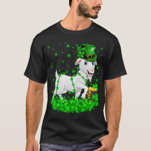 Irish Kleeblatt Leprechaun Goat St Patrick's Day T-Shirt