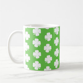Irish Kleeblatt Pattern 1 Happy St Patrick Tasse