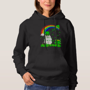 Irish Kleeblatt Rainbow Lucky Ragdoll Cat St Patri Hoodie