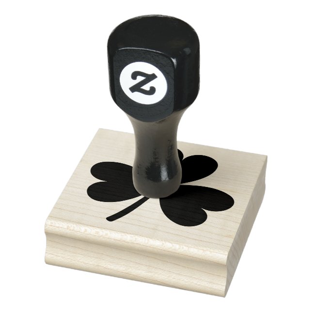 Irish Kleeblatt Rubber Ink Briefmarke Gummistempel (Stempel)