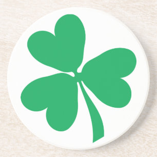 Irish Kleeblatt/St Patrick's Day Getränkeuntersetzer
