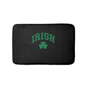 Irish Kleeblatt St Patricks Day Irland Pride Irish Badematte