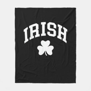 Irish Kleeblatt St Patricks Day Irland Pride Irish Fleecedecke